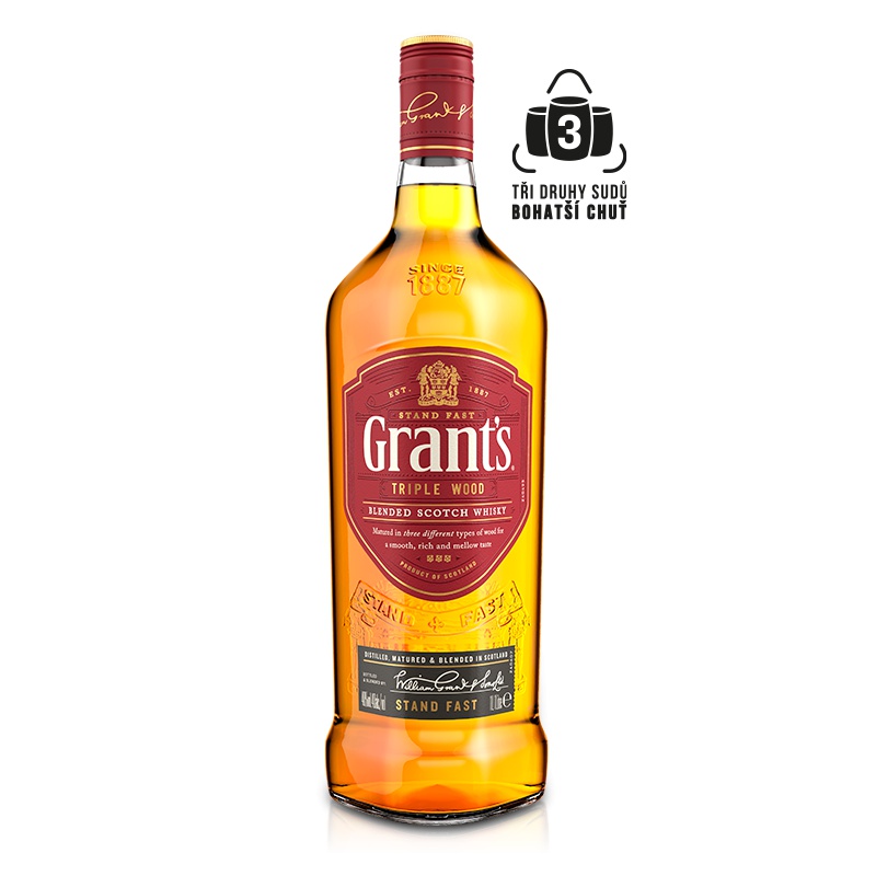 Grant´s Triple Wood 1L 40%