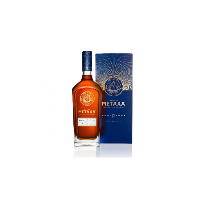 Metaxa 12* v krabičke 0,7l 40%