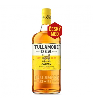 Tullamore D.E.W. Honey s českým medom 0,7L 35%