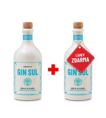 Akcia 1+1: Gin Sul 0,5L 43% s druhou fľašou ZDARMA